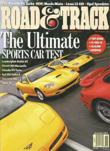 ROAD & TRACK 2000 NOV - TOP DOG SHOOTOUT
